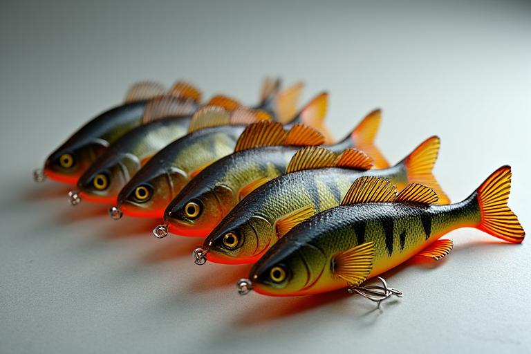 Big Swimbait Kollektion Ausstellung