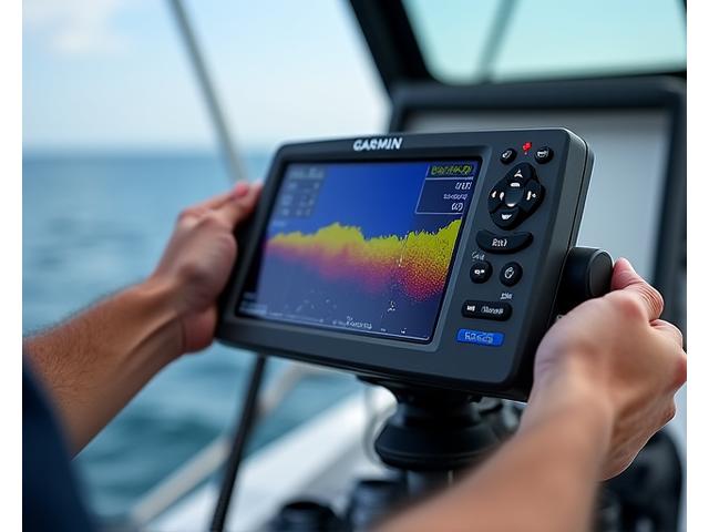Garmin Echolot Installation und Demo